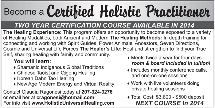 Become a Certified Holistic Practitioner